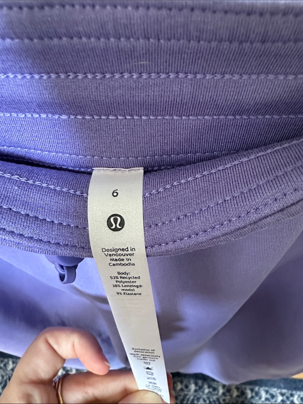 Lululemon Softstreme High-Rise Straight-Leg Pant Purple Size 6 LW5EGTS - Picture 3 of 13